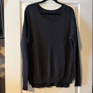 American Eagle Outfitters Charcoal Sweater